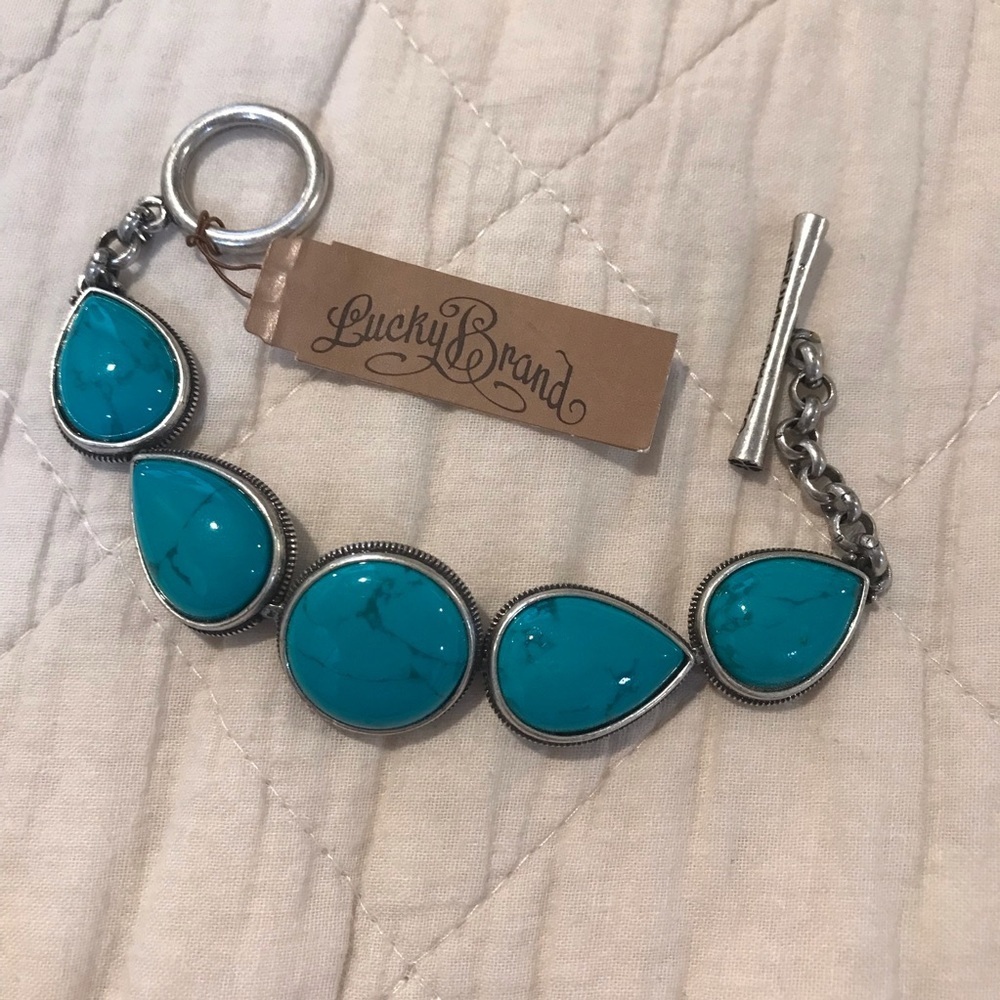 🍀LUCKY BRAND Turquoise Bracelet
